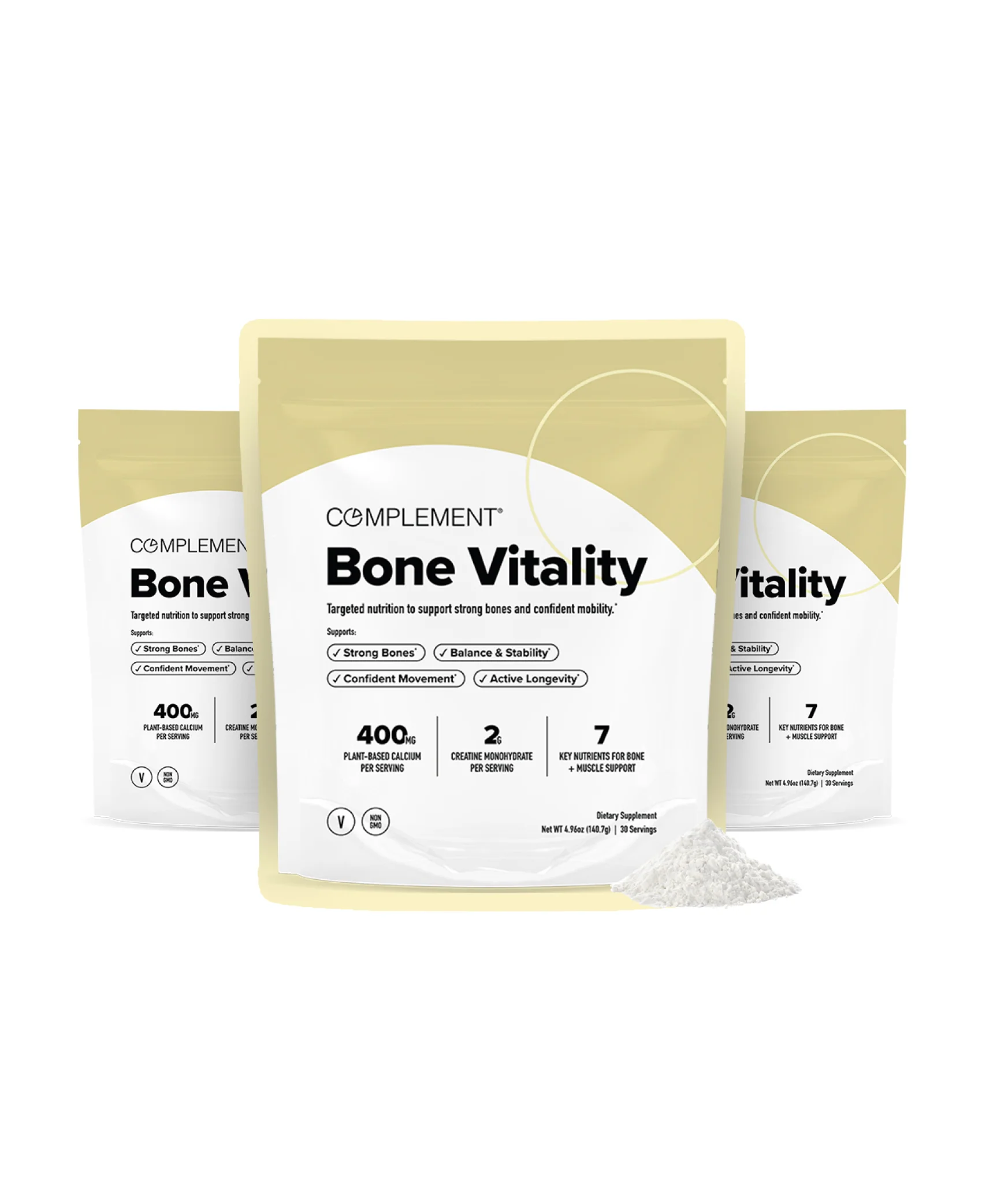 3x COMPLEMENT® Bone Vitality