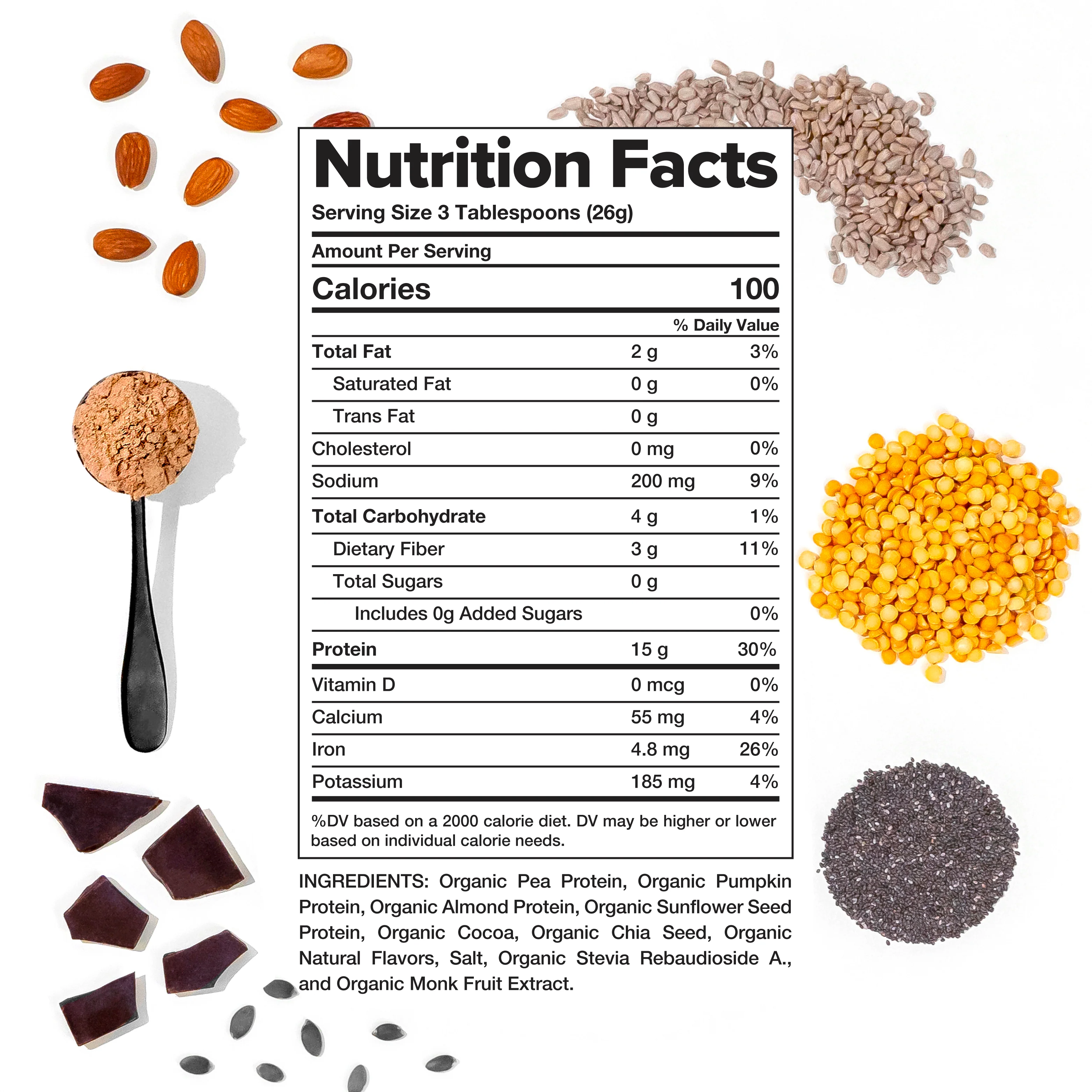 COMPLEMENT® Organic Plant-Based Protein  -  Chocolate - Image 8