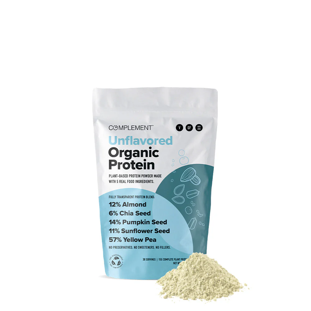 COMPLEMENT® Unflavored Organic Protein - 15 Serving - Image 10