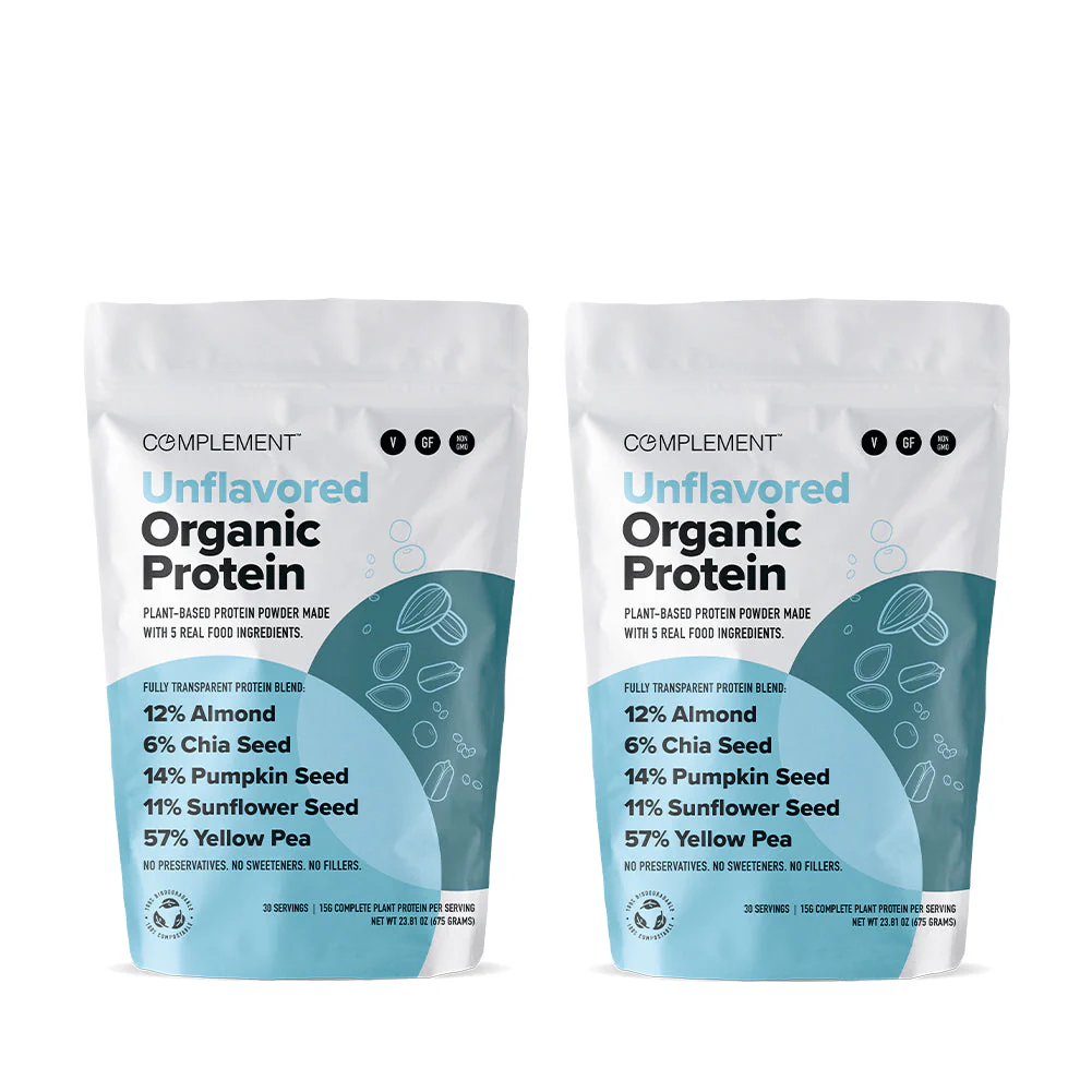 COMPLEMENT® Unflavored Organic Protein - 15 Serving - Image 11