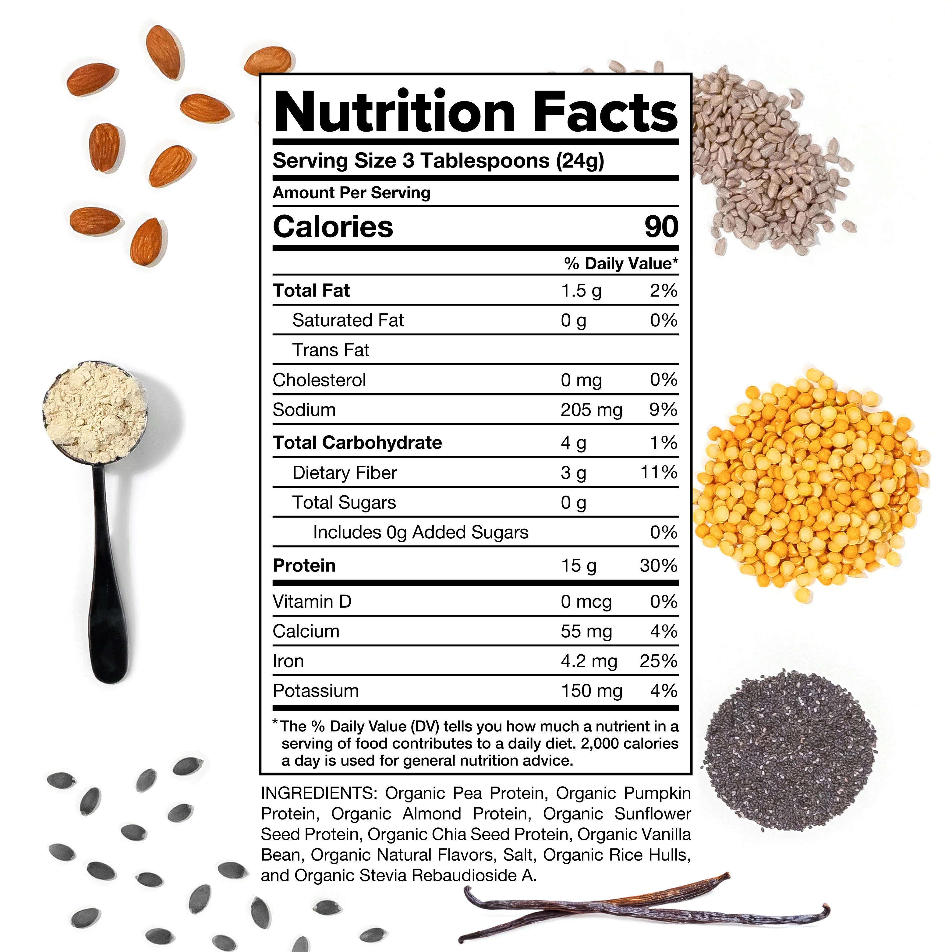 COMPLEMENT® Organic Plant-Based Protein  -  Vanilla - Image 8