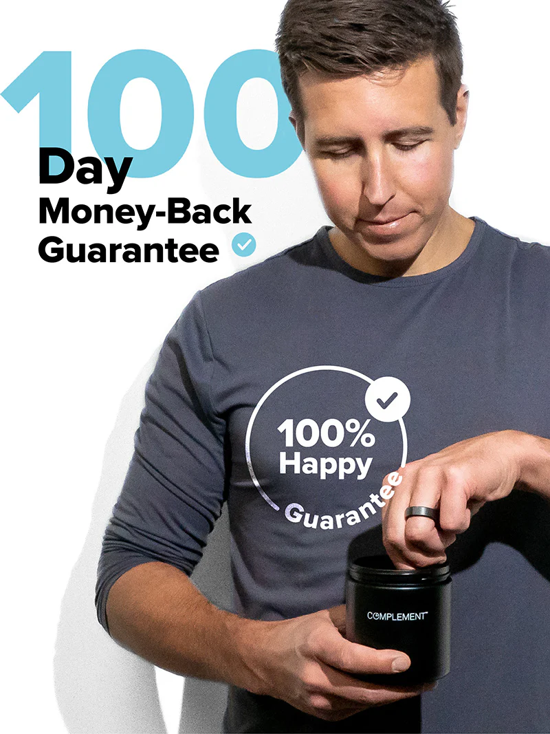 Matte Black Refillable Glass Jar - Image 3