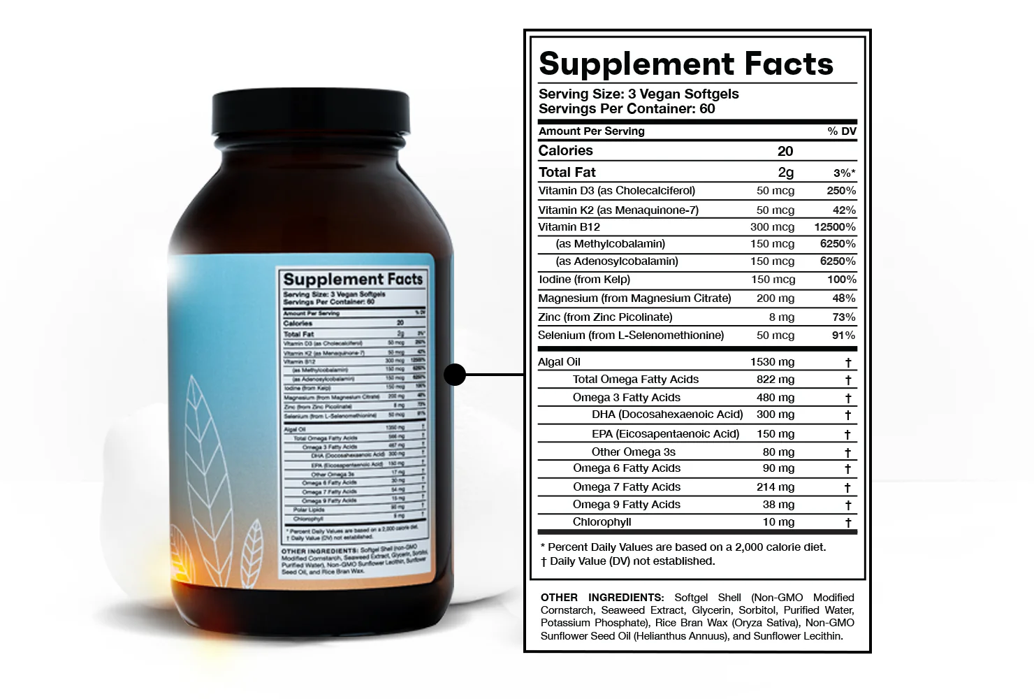Complement Essential Vegan Vitamin Capsules - 1 Year Supply (Bundle) - Image 6