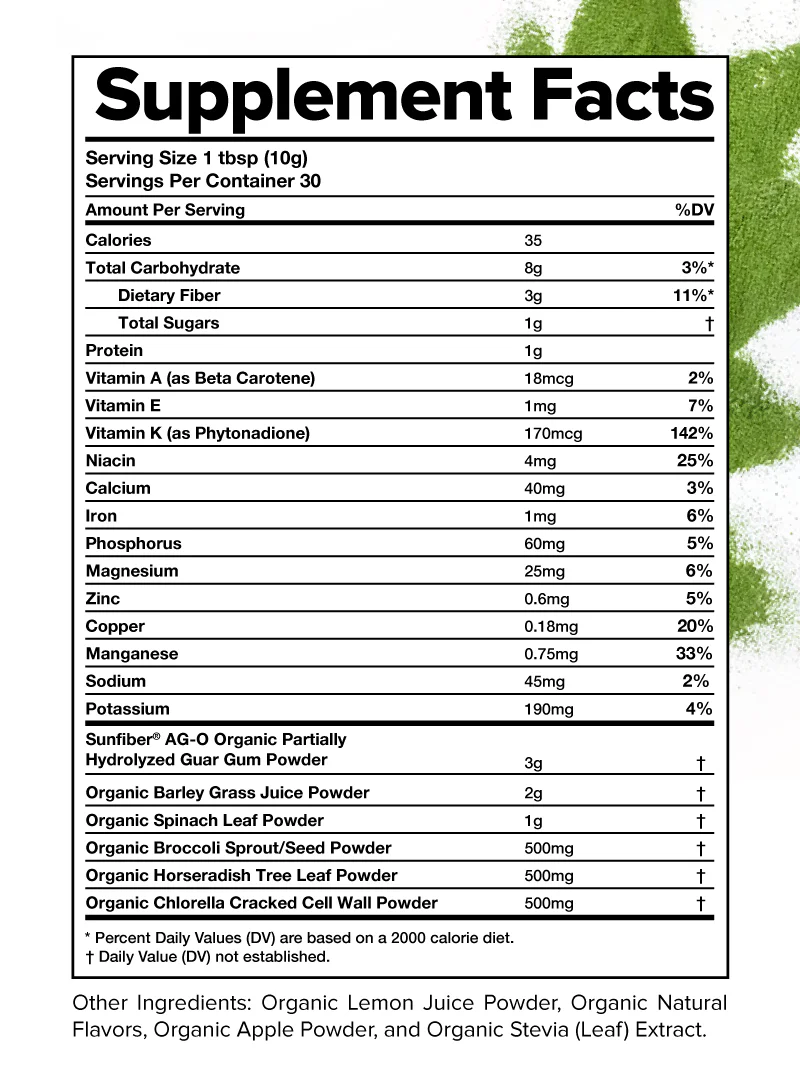 COMPLEMENT® Organic Daily Greens - Image 11