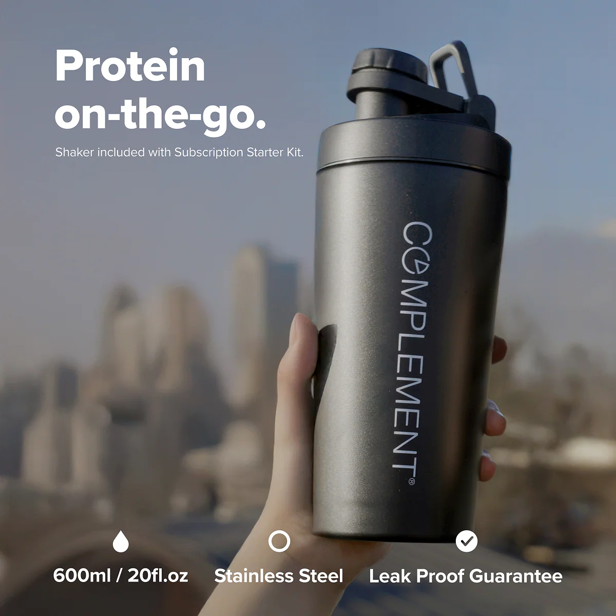 COMPLEMENT® Vanilla Organic Protein - 15 Serving - Image 11