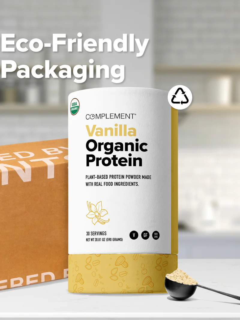 COMPLEMENT® Vanilla Organic Protein - 15 Serving - Image 6