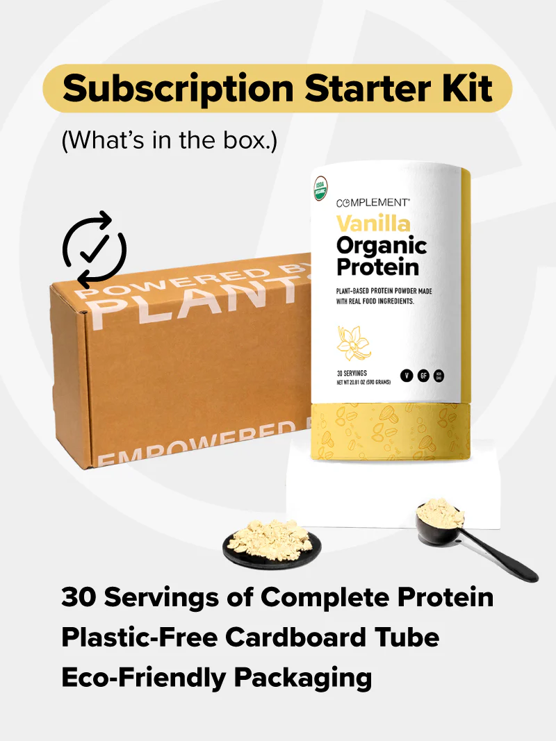 COMPLEMENT® Vanilla Organic Protein - 15 Serving - Image 7